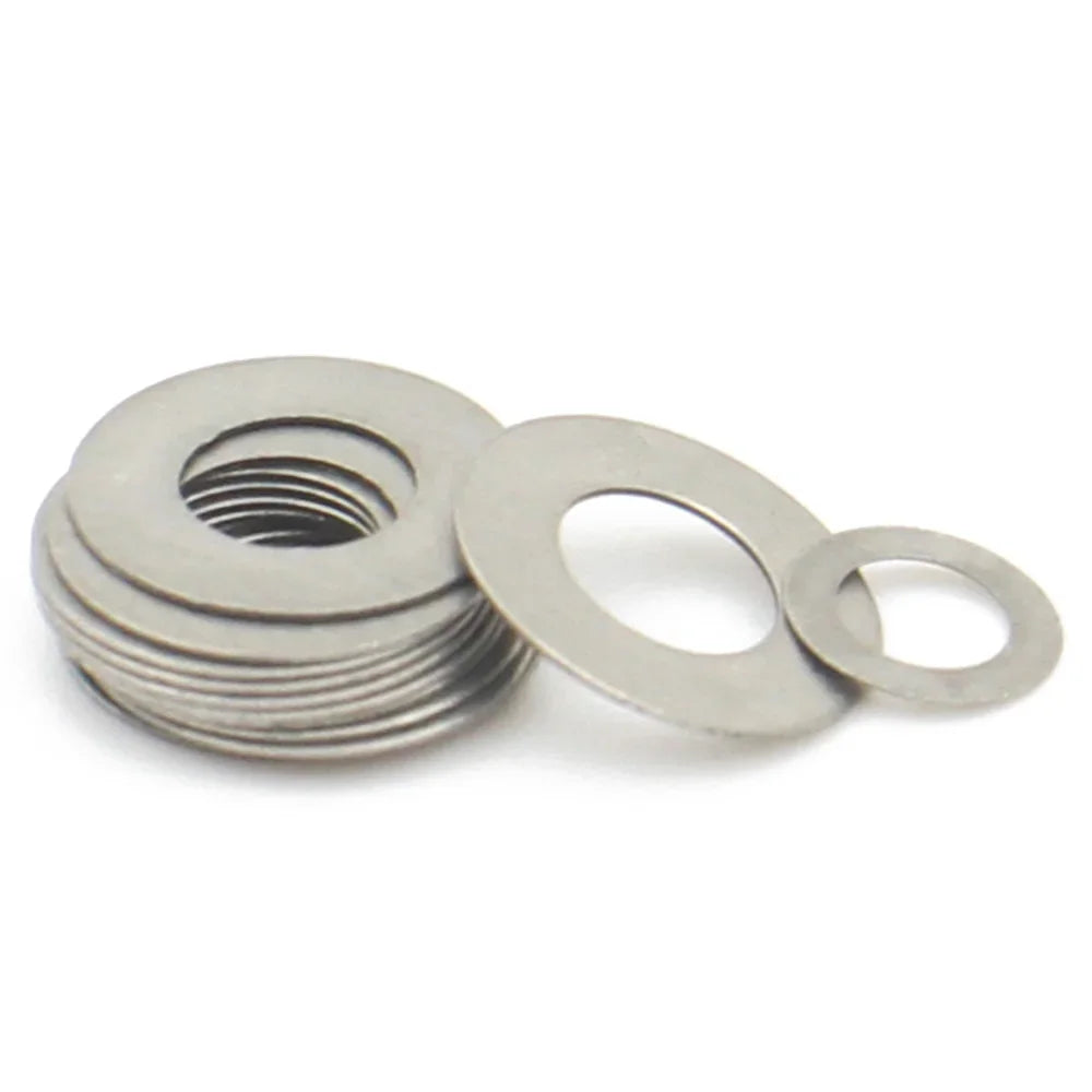 10-50pcs 304 Stainless Steel M3 M4 M5 M6 - M40 Adjusting Ultrathin Precision Shim Gasket Ultra Thin Flat Wafer Washer DIN988