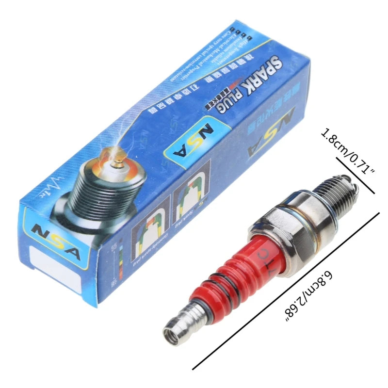 New NGK C7HSA CR7HSA Spark Plug 3 Electrode for Honda-CRF50 DAX 50cc 70cc 90cc 110cc