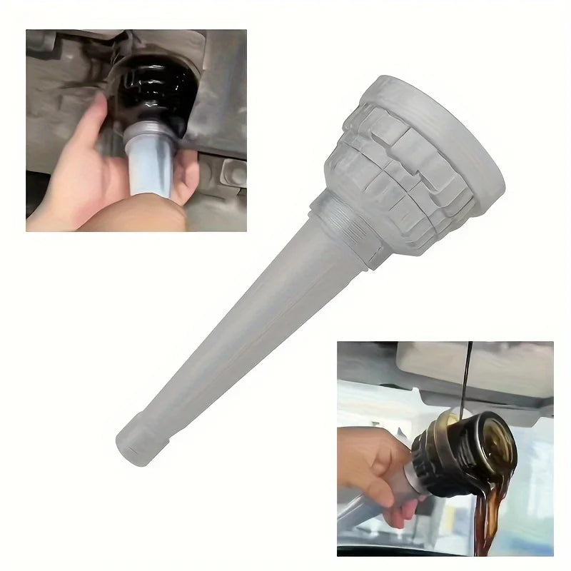 1PC car oil filter cartridge disassembly tool filter cartridge splash proof and scald proof funnel